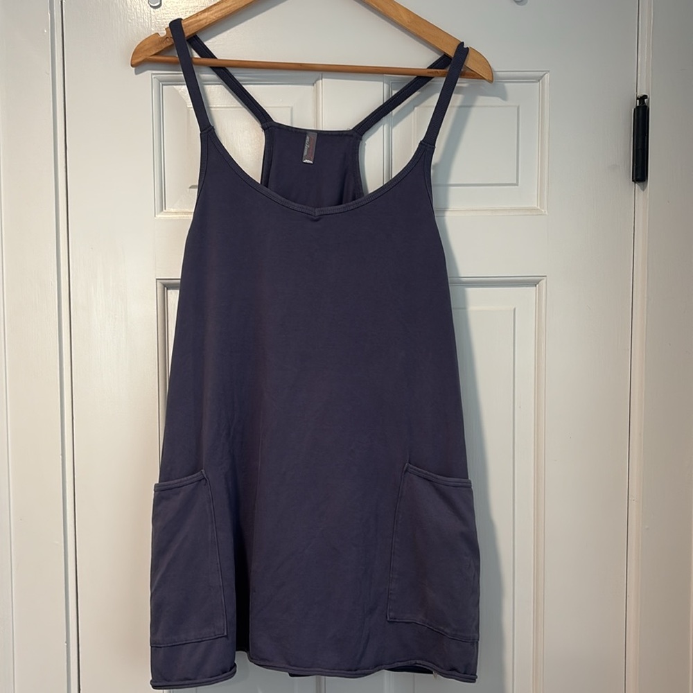 Free People FP Movement | hot shot mini dress, blue indigo